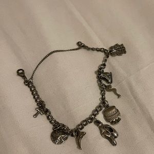 James Avery Charm Bracelet with attached Charms